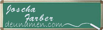 Joscha Farber Visitenkarte